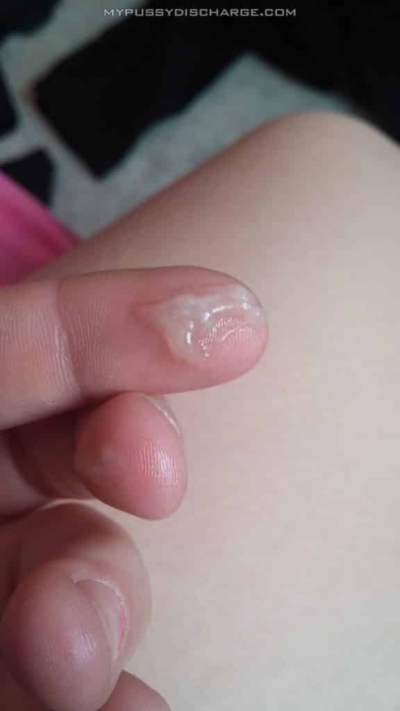 Girl Cum On Finger My Pussy Discharge