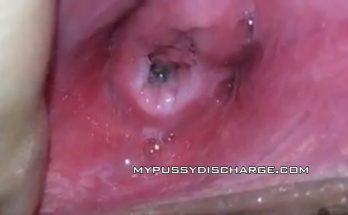 Grool close up on wet and creamy pussy 1
