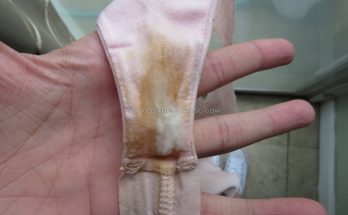 Sexy worn thong for 3 days without washing pussy 2